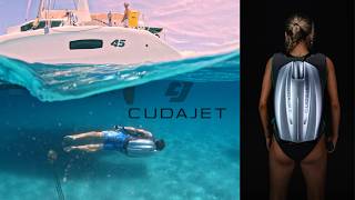 CudaJet | The World’s First Underwater Jetpack: Fly at 3m/s (Like 180mph in Air!)