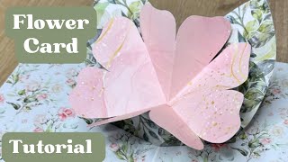 Pop Up Flower Card Tutorial | DIY Mothers Day Card