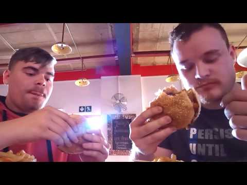 We drank Coffee and ate SA's HOTTEST burger... ALMOST DIED