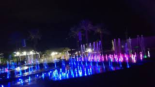 Eilat musical fountains part 1 2020