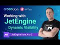 Working with JetEngine Dynamic Visibility for Elementor | JetEngine from A to Z course