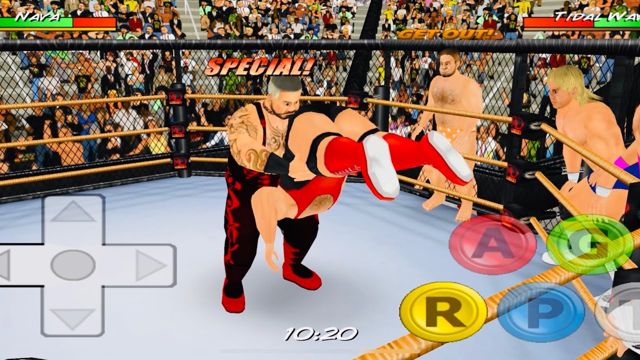 NAVA VS 5 OTHERS IN OCTAGON CAGE | WWE | WRESTLING REVOLUTION | GAMEPLAY #47