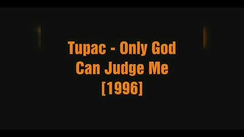 2pac - Only God Can Judge Me (Lyrics Video)