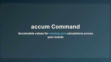 Master the Splunk accum Command for Cumulative Calculations | Beginner