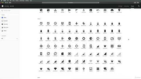 1  Icons   Google Material Icons