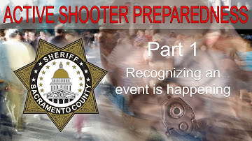 Active Shooter Preparedness - Part 1