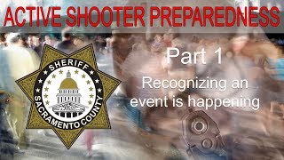 Active Shooter Preparedness - Part 1