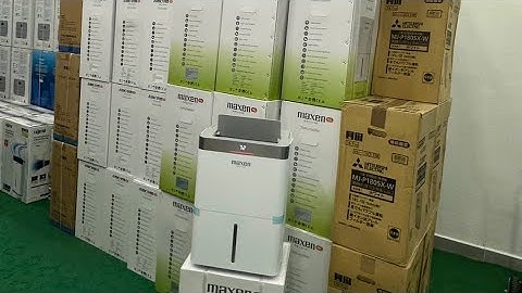 Review báo giá hút ẩm Maxen HL-35CS 2025 mới nguyên hộp 220V.Kết nối Wifi dùng phòng 80m..0928338688