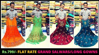 Flat Rs.799/- | Grand Salwars / Long Gowns | Taruna Fashion | Chennai | Just Know Fashion