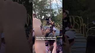 Super Bowl MVP Jalen Hurts celebrated Super Bowl win at Disney #Shorts