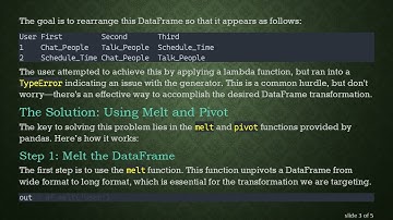 How to Swap Column Names with Column Values in Pandas DataFrames