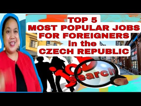 TOP 5 MOST POPULAR JOBS For FOREIGNERS In The Czech Republic