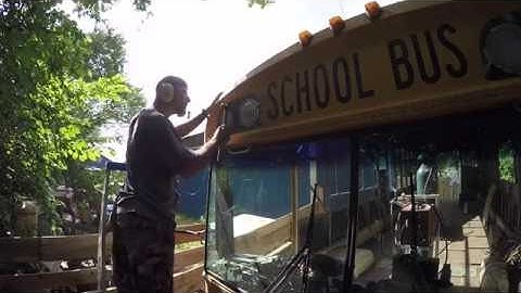 Transcendence - Episode 17 Custom LED Light Bar Install Bus Conversion