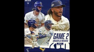 Dodgers Brewers NLCS Game 2 Stream 2