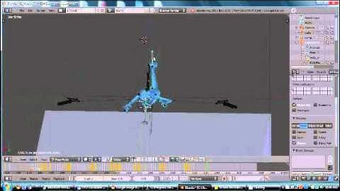 Blender 2.6 character animation walk cycle tutorial Part 2