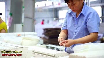 Video Quá Trình Làm Rèm Gỗ Tại Xưởng Nội Thất Tâm An