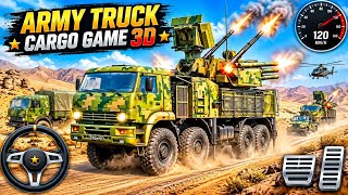US Army Cargo Truck Game 3D 🚛🇺🇸 | Military Truck Driving Simulator screenshot 4
