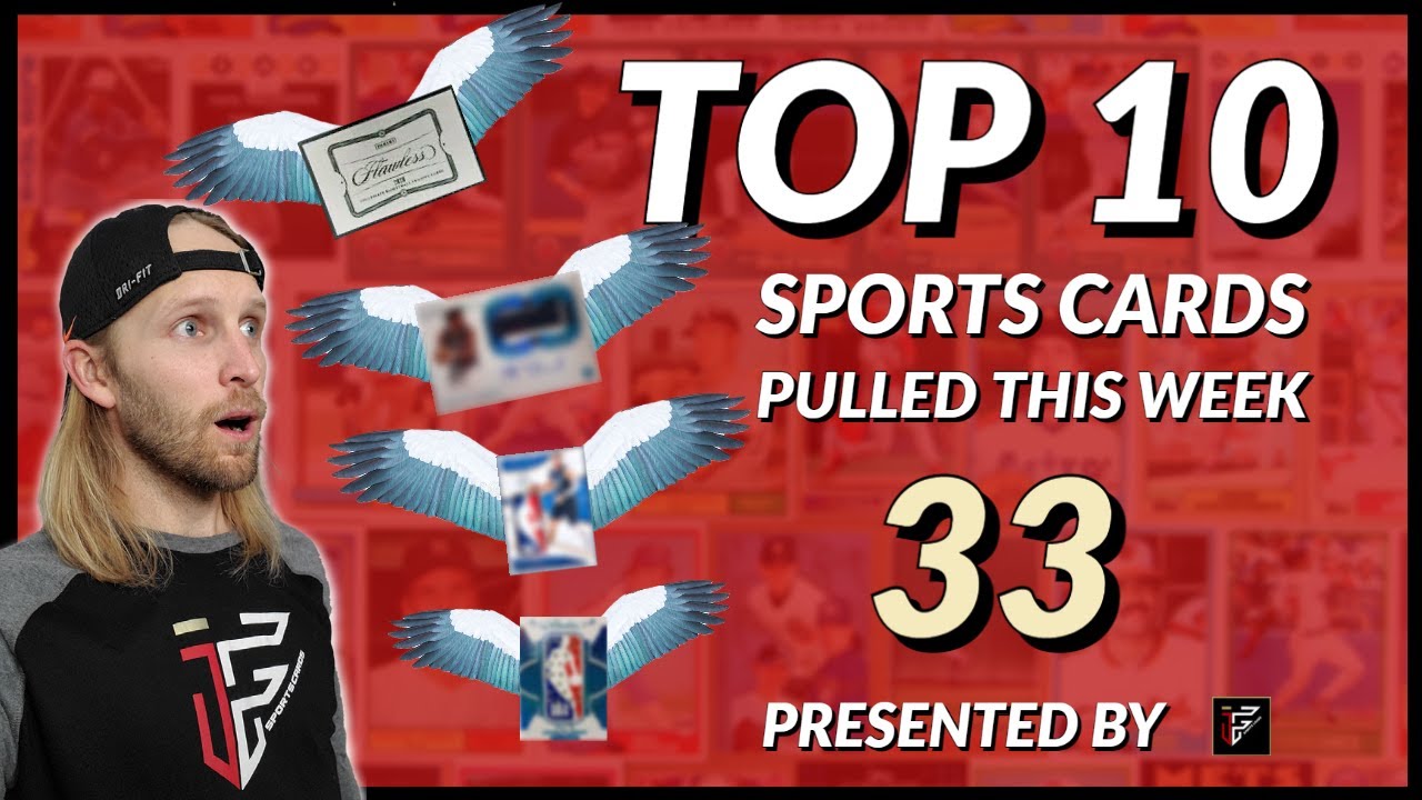 The TOP 10 Sports Cards Pulled This Week ON VIDEO! EP 33 MASSIVE