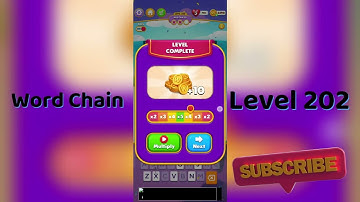 Word Chain Level 202 Answers 🔗 | Easy Solutions & Tips