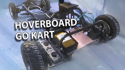 HOVERBOARD MOBILITY SCOOTER - Part 1 - Build and Test - bobby car firmware
