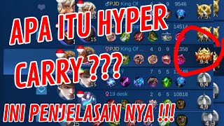 Apa itu Hyper Carry ? Penjelasan Hyper Carry (2021)