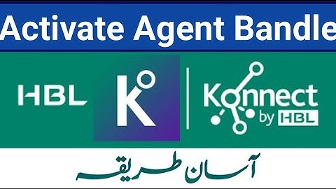 How to Activate konnect Agent Bundle || Agent bundle on agent Account