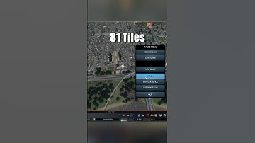 81 tiles is a MUST HAVE mod for Cities: Skylines! #shorts