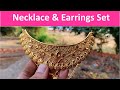 Necklace &amp; Earrings Set #unboxing #necklace #ajio