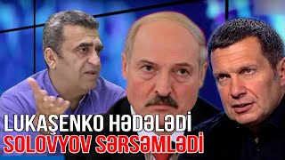 Lukaşenko hədələdi, Solovyov sərsəmlədi-Kamran Həsənli ilə Gündəm -#canlı -Media Turk TV
