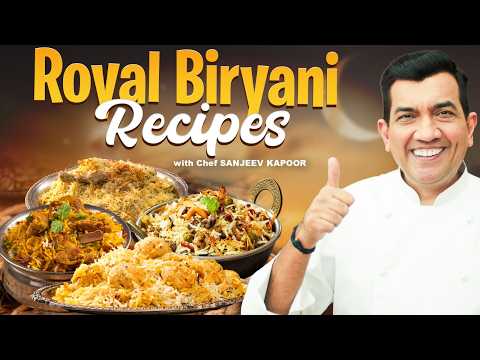 5 Biryani Styles Every Food Lover Must Know! | Eid Special Recipes By Chef Sanjeev Kapoor!