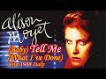  alison moyet live 1984  baby tell me what ive done  italy 