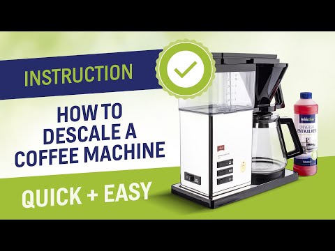 Video: Ano ang maaari kong gamitin para i-descale ang aking coffee maker?