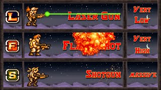 METAL SLUG All Weapons Damage screenshot 4