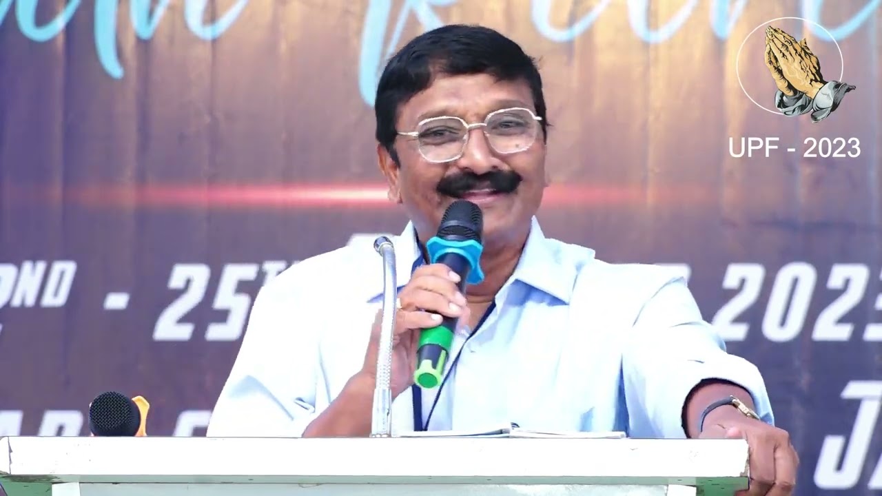 Bro.A.Jenny Christopher 1st Message in UPF - 2023