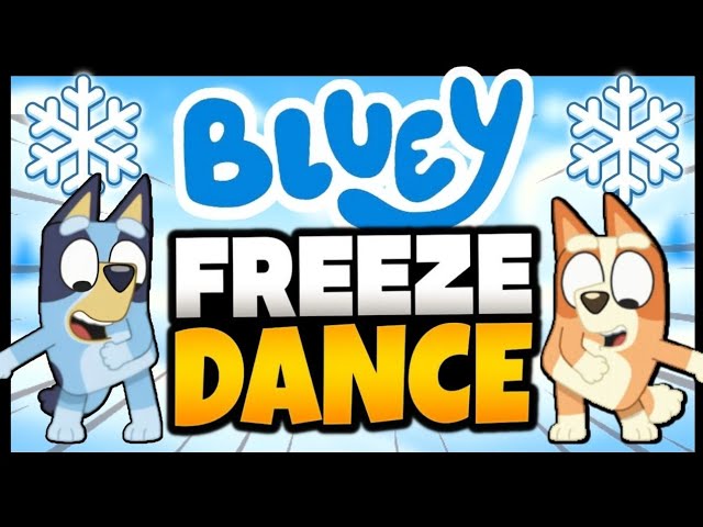 Winter Freeze Dance for Kids, Dance Along