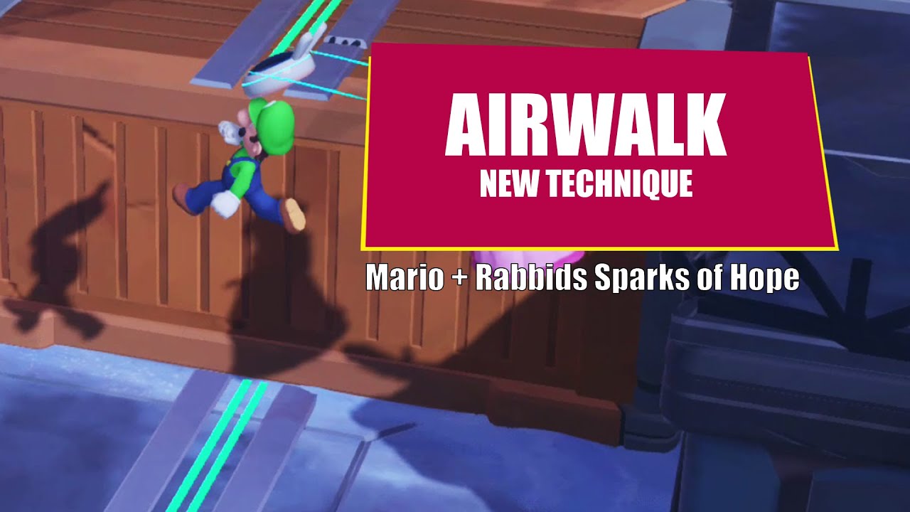 Mario + Rabbids: SoH - Airwalk Glitch (New Technique)