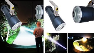Lanterna Tática Led Cree T6 Zoom Foco De Luz Iluminação De alenta Para Trilha 680000W RICK-3406 screenshot 3