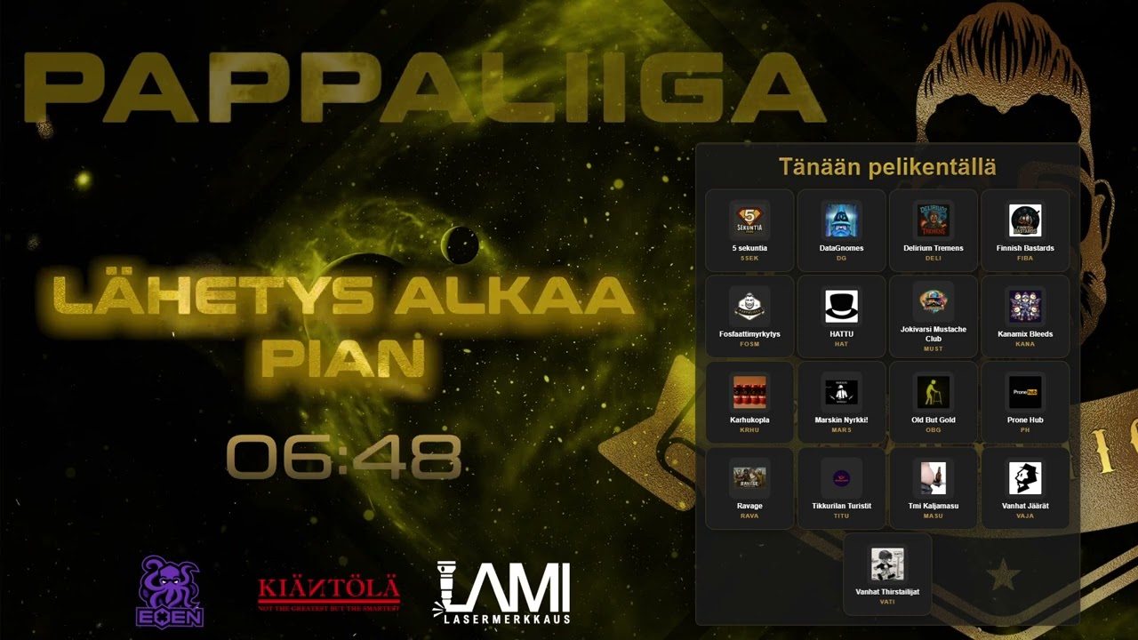 Pappaliiga PUBG S10 | 2. divisioona | Pelipäivä 11 | Selostaja: @synonyymionparas
