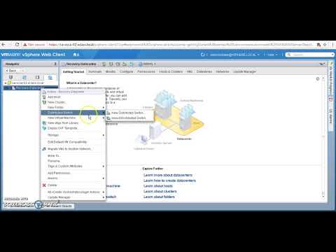 Create VMware DvSwitch