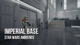 Imperial Security Bureau | Star Wars Ambience | Stormtrooper Chatter, Base Sounds, Droids