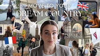 how to move abroad to your DREAM country + how I moved to London
