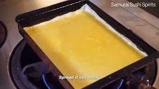 Dashi Maki Tamago Egg Omelette｜For Home Parties Presented by Michelin Sushi Chef by Samurai Sushi Spirits 863 views 1 year ago 4 minutes, 7 seconds