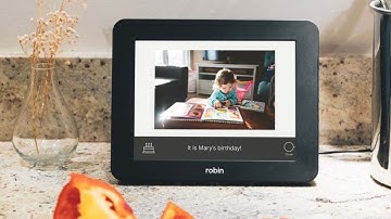 Robin, Upgraded Version, Digital Day Clock 2.0 with Custom Alarms and Calendar Reminders