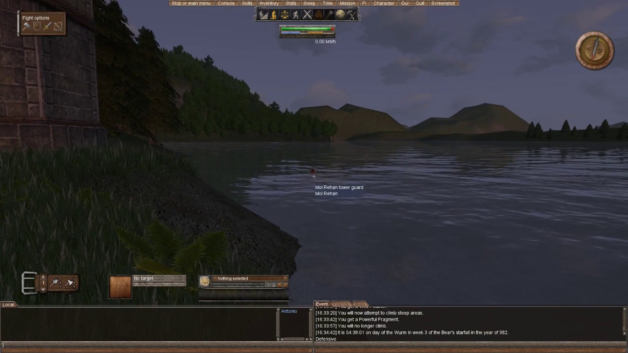 Wurm Unlimited #03 - Утренняя рыбалка и крафт контейнера для еды