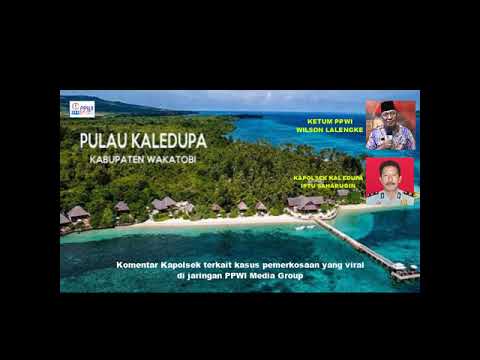 Kapolsek Kaledupa tangani laporan warga Wakatobi