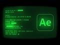 Создание ретро sci-fi экрана в стиле киберпанк в After Effects