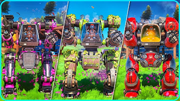 Lightyear Frontier - All Mechs Showcase