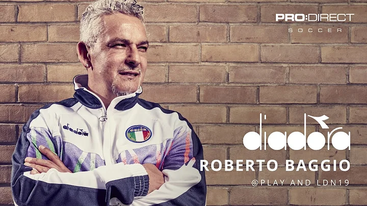 Roberto Baggio: Exclusive Diadora Launch Event wit...