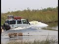 Botswana, Moremi, Hilux, Land-Cruiser, river crossing, 4x4,  Africa, Camping, 2017