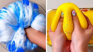 Slime ASMR Sounds To Help You Fall Asleep | Relaxing And Stress Relieving Slime Videos😴